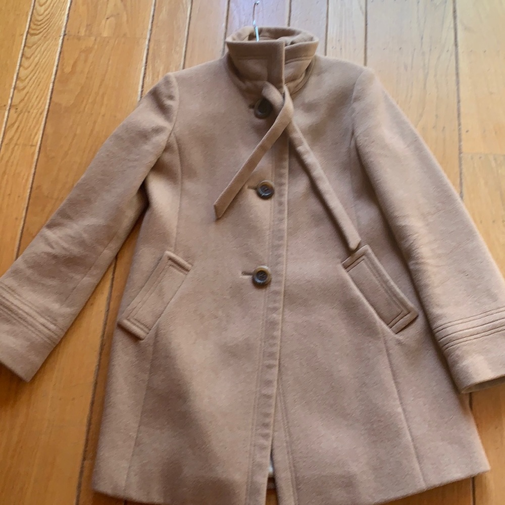 JCrew Camel Wool Coat